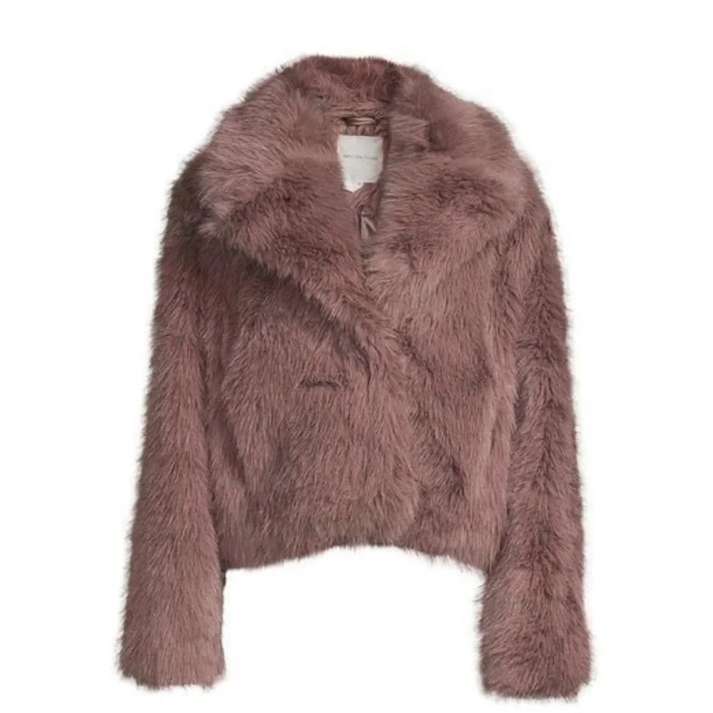 NEW - AVEC LES FILLES
Faux Fur Jacket. Medium. Portabella - Picture 2 of 8